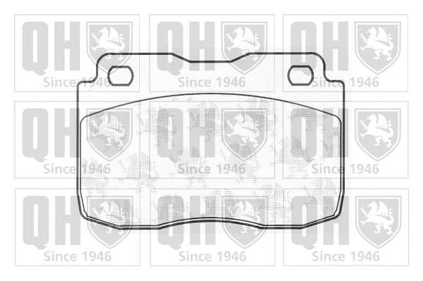 Brake Pad Set, disc brake (BP375)