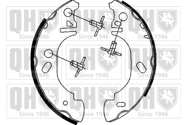 Brake Shoe Set (BS839)