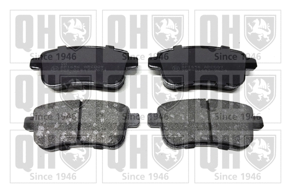 Brake Pad Set, disc brake (BP1656)