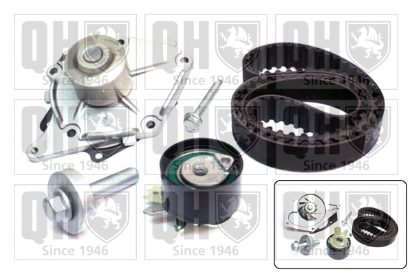 Water Pump & Timing Belt Kit (QBPK7640)