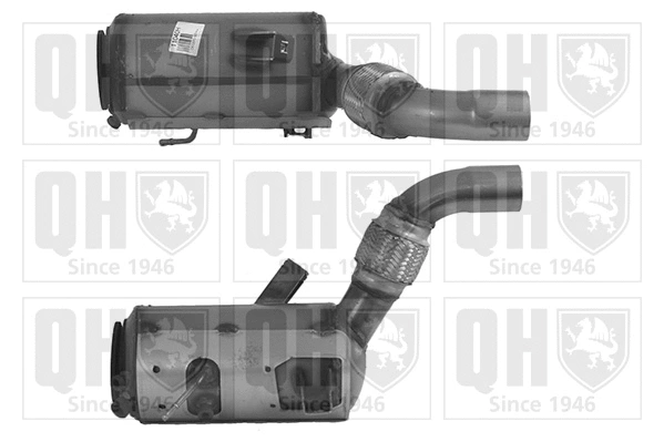 Soot/Particulate Filter, exhaust system (QDPF11040H)