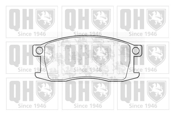 Brake Pad Set, disc brake (BP194)