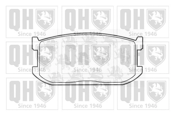 Brake Pad Set, disc brake (BP224)