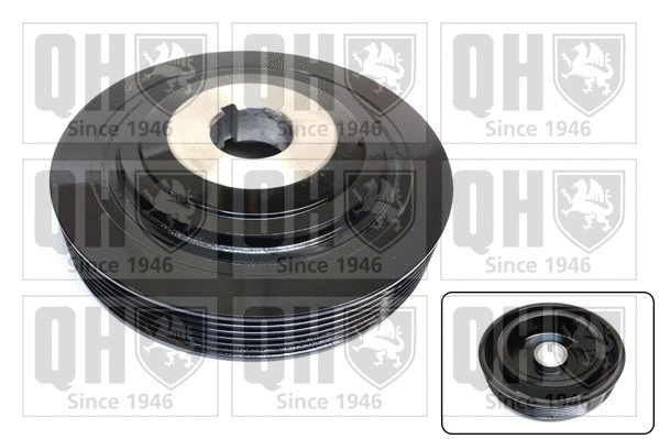 Belt Pulley, crankshaft (QCD67)