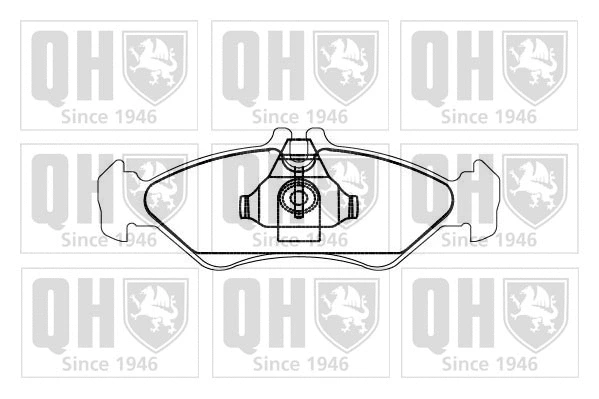 Brake Pad Set, disc brake (BP868)