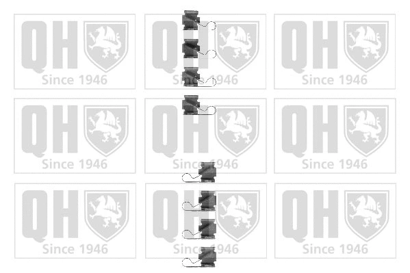 Accessory Kit, disc brake pad (BFK803)