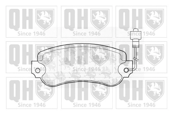 Brake Pad Set, disc brake (BP321)