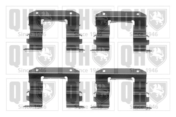 Accessory Kit, disc brake pad (BFK856)