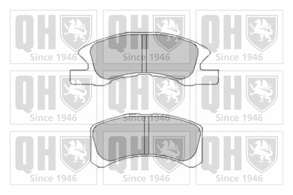 Brake Pad Set, disc brake (BP1507)