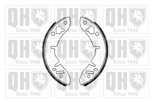 Brake Shoe Set (BS525)