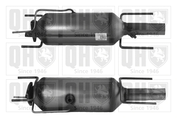 Soot/Particulate Filter, exhaust system (QDPF11027HP)