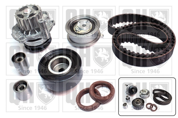 Water Pump & Timing Belt Kit (QBPK2700)