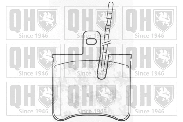 Brake Pad Set, disc brake (BP183)