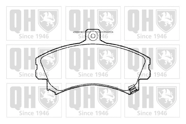Brake Pad Set, disc brake (BP877)
