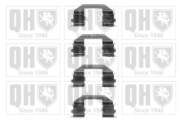 Accessory Kit, disc brake pad (BFK674)