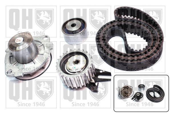Water Pump & Timing Belt Kit (QBPK2720)