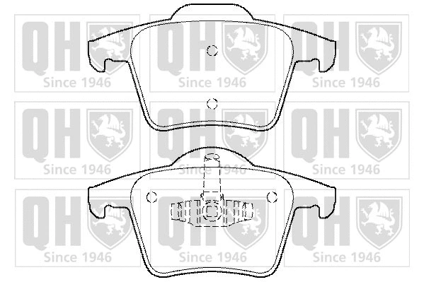 Brake Pad Set, disc brake (BP1471)