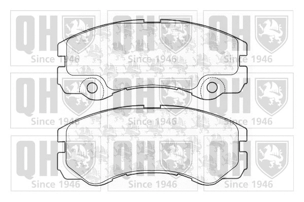 Brake Pad Set, disc brake (BP1204)