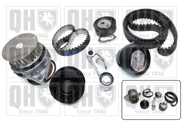 Water Pump & Timing Belt Kit (QBPK5821)