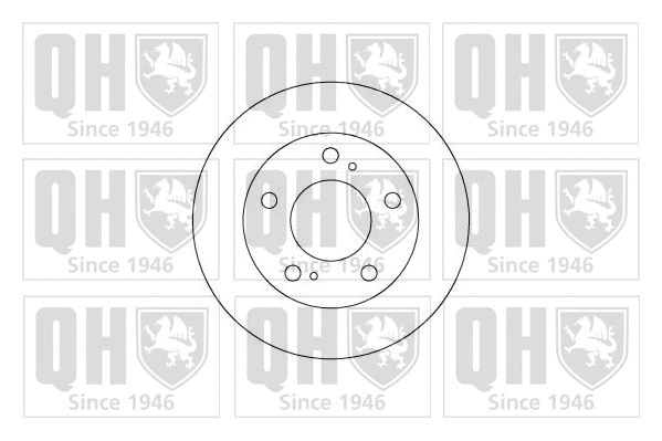 Brake Disc (BDC4891)