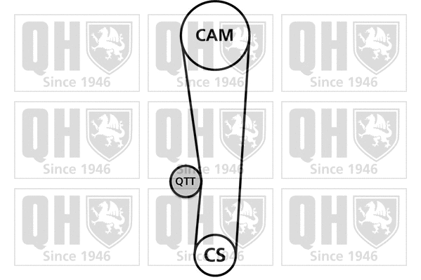 Timing Belt Kit (QBK887)