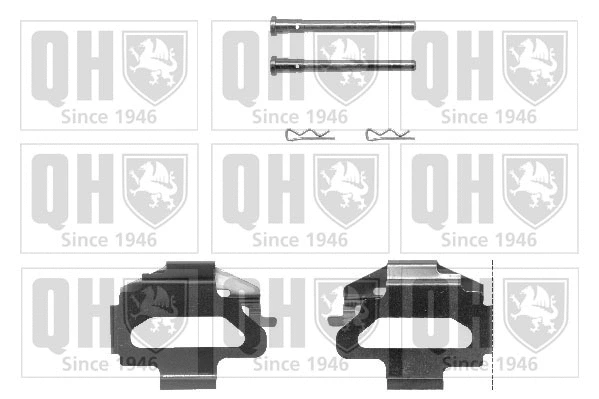 Accessory Kit, disc brake pad (BFK651)