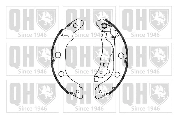 Brake Shoe Set (BS1033)