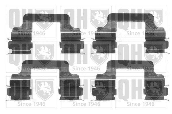 Accessory Kit, disc brake pad (BFK931)