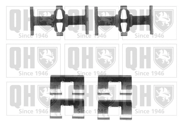 Accessory Kit, disc brake pad (BFK860)