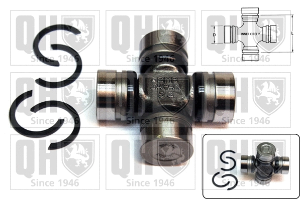 Universal Joint, differential pinion gear (QL11009)