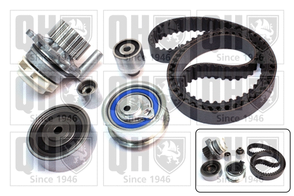 Water Pump & Timing Belt Kit (QBPK8701)