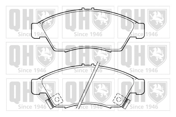 Brake Pad Set, disc brake (BP1348)
