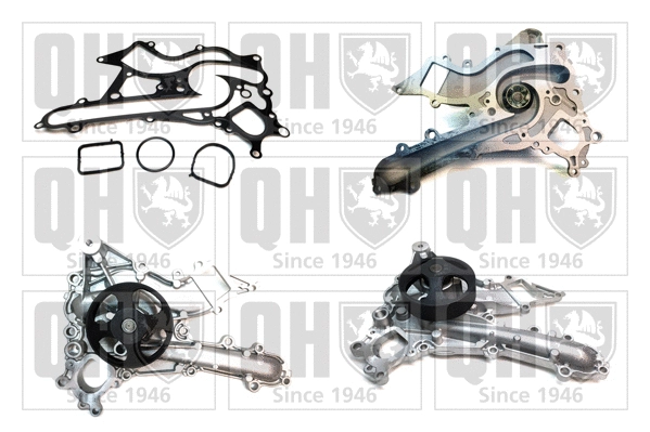 Water Pump, engine cooling (QCP3893)