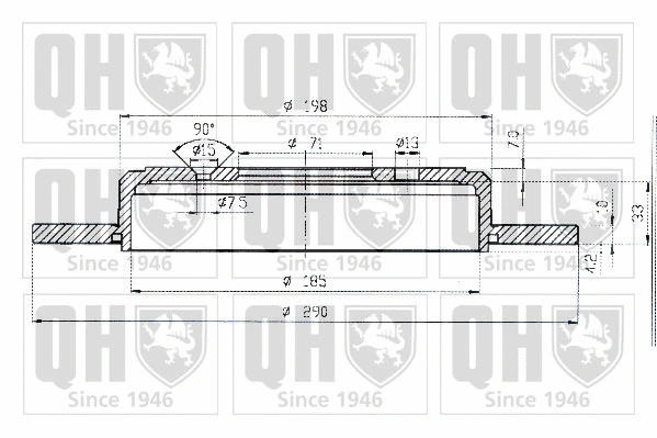 Brake Disc (BDC3777)