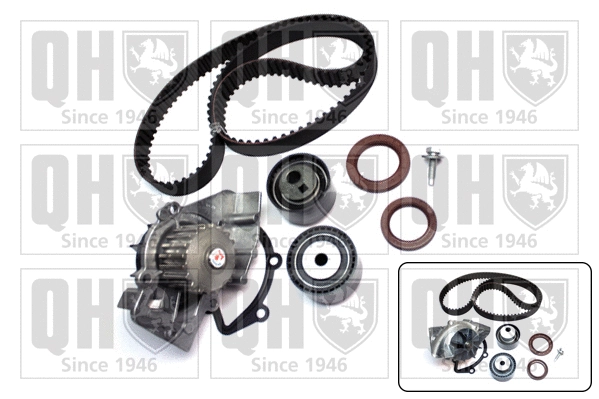 Water Pump & Timing Belt Kit (QBPK2450)
