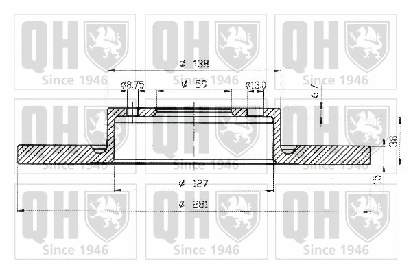 Brake Disc (BDC5144)