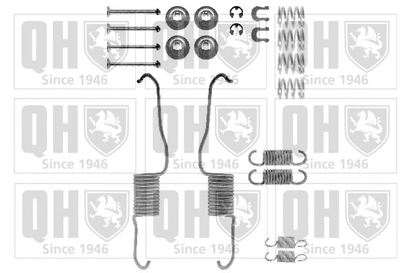 Accessory Kit, brake shoes (BFK386)