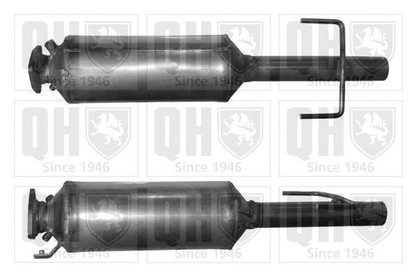 Soot/Particulate Filter, exhaust system (QDPF11082P)