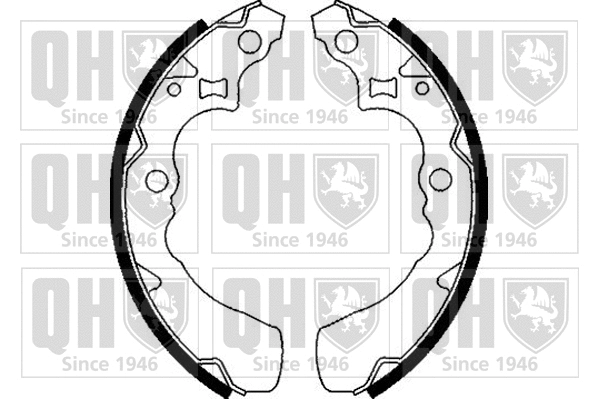 Brake Shoe Set (BS867)