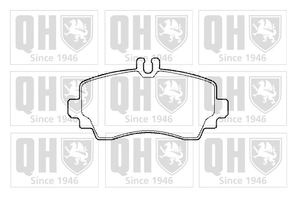 Brake Pad Set, disc brake (BP1469)