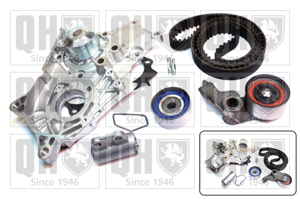 Water Pump & Timing Belt Kit (QBPK8021)