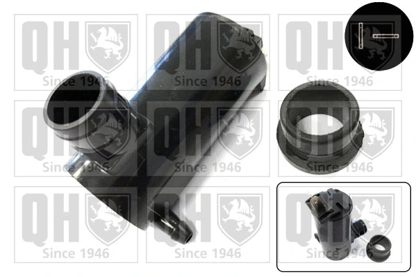 Washer Fluid Pump, window cleaning (QWP003)