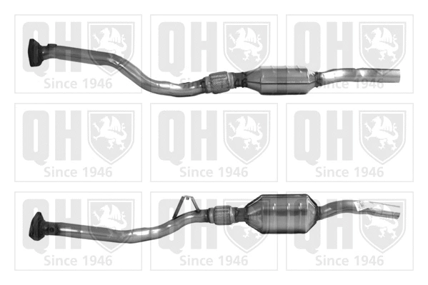 Catalytic Converter (QCAT90478H)