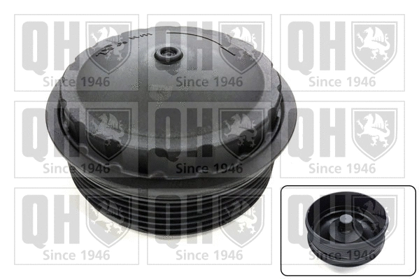 Cap, oil filter housing (QOC1022)