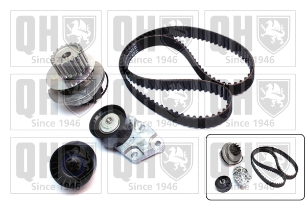 Water Pump & Timing Belt Kit (QBPK4601)