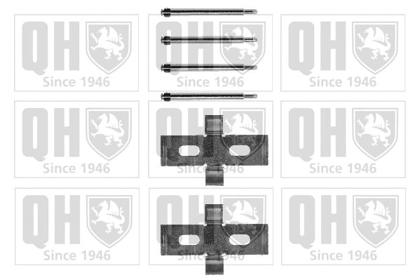 Accessory Kit, disc brake pad (BFK709)