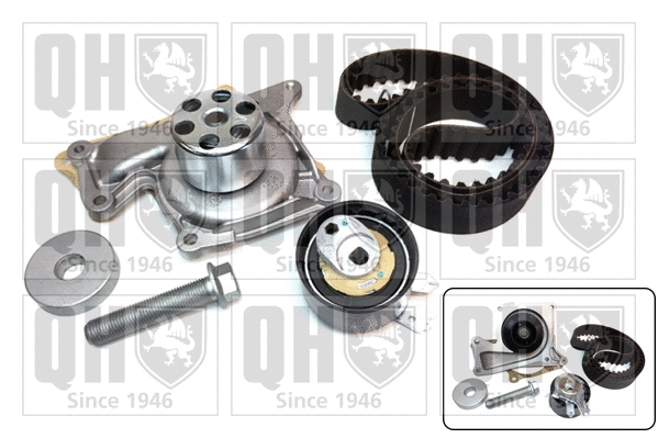 Water Pump & Timing Belt Kit (QBPK8910)