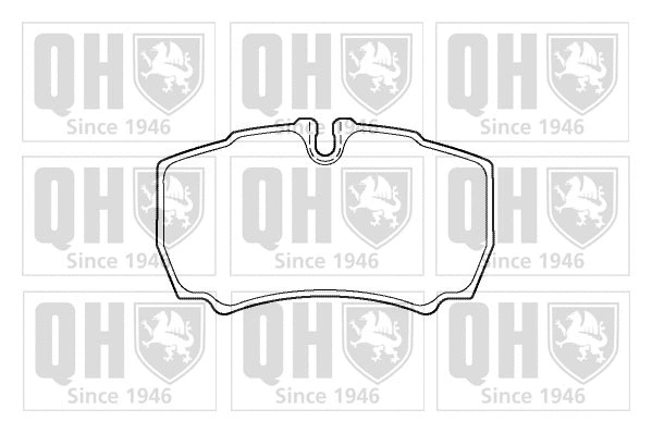 Brake Pad Set, disc brake (BP1379)