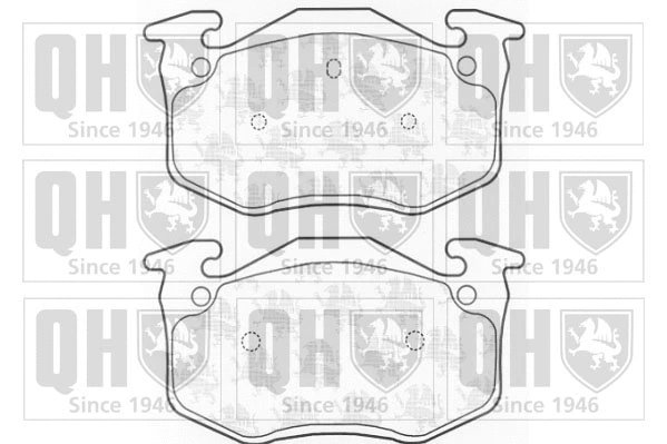 Brake Pad Set, disc brake (BP752)