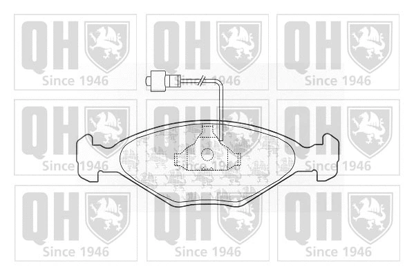 Brake Pad Set, disc brake (BP210)